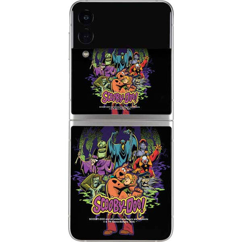 Scooby Doo vs Monsters Galaxy Z Flip4 5G Skin